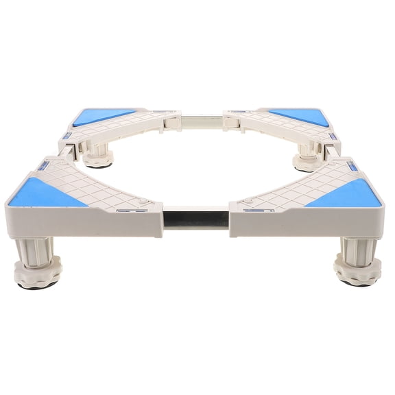 WEAVILUX Multi-Color Washing Machine Pedestal Stand for Washer and Dryer with Plastic Construction and Storage Drawer