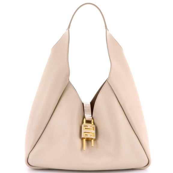 Pre-Owned Padlock Hobo Leather Medium By Rebag