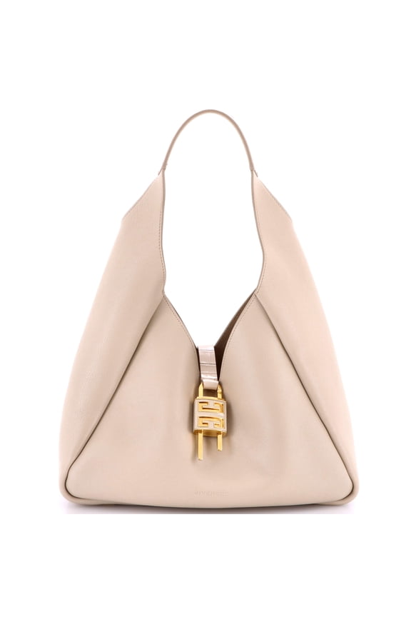 Pre-Owned Padlock Hobo Leather Medium By Rebag