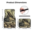 thumbnail image 5 of Fuzoiu Epic Dragon Skull Scene Print Carpet Floor Mats for Car,Car Foot Mat Set,Universal Fit 4 Piece Mat Pad Set,Fits Most Cars Trucks Vans Sedans SUV Auto Carpet Mat Se, 5 of 7