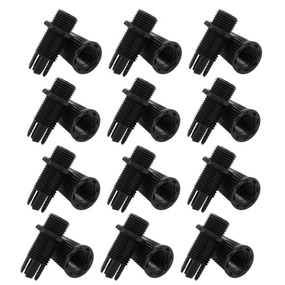 Phenofice Connecteur de Soulagement de Tension Lot de 200 Glands de Câble Noir pour Éclairage Industriel