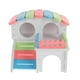 thumbnail image 4 of Casa para hámster dorado, escondite colorido para hámster, hábitat de ejercicio para mascotas pequeñas, 4 of 5