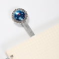 thumbnail image 3 of Christmas snowflakes Vintage Silver Lace-Edged Bookmark: Book Lovers' Gift & Reading Accessory, 3 of 5