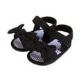 thumbnail image 2 of Coduop Baby Toddler Infant Girls Open Toes Sandals Non-Slip Flat Sole Shoes Princess Sandals, 2 of 6
