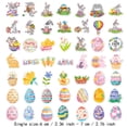 thumbnail image 3 of Xloro Easter Stickers Set Cute Bunny Egg and Flower Stickers for Party Decorations Ideal for Cards Journals Envelopes and Craft Projects (1Pack 50Pcs), 3 of 4