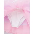 thumbnail image 7 of dPois Girls Ballet Dance Costume Kids Shiny Sequins Princess Costumes Mesh Tutu Dress with Hair Tie Pink 14, 7 of 7