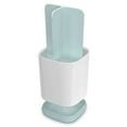 thumbnail image 3 of Pequeño soporte para cepillo de dientes para baño, desmontable para una fácil limpieza, cepillo de dientes eléctrico y soporte para pasta de dientes para familia y niños en el tocador, el lavabo y la, 3 of 6