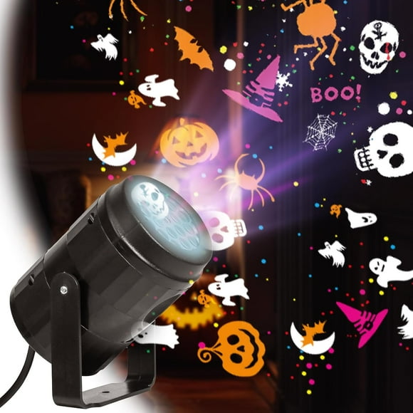shiyou-Halloween Projector Lights Outdoor/Indoor, Led Lights Projector Waterproof for Gift Halloween Decorations, Holidday Projector Home Party Light Show for Halloween
