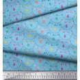 thumbnail image 2 of Soimoi Cotton Poplin Fabric Stripe & Paisley Print Fabric by Yard 42 Inch Wide, 2 of 3