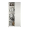 thumbnail image 4 of Home Square 2-Piece Set with 36" Utility Storage Cabinet & Wall Cabinet in White, 4 of 20