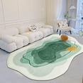 thumbnail image 1 of Area Rug, Irregular Shape Rug, Rugs for Living Room, Non Slip Rugs for Bedroom, for Living Room Guest Room Study Room Washable Rugs, 1 of 7