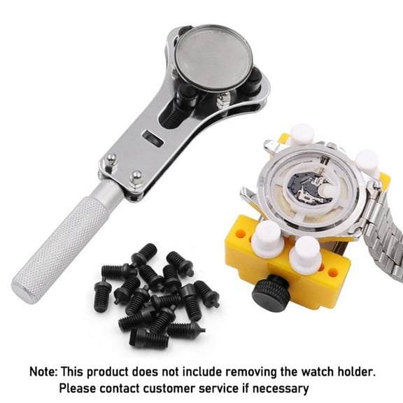 Wristwatch Case Opener Adjustable Screw Back Wrench Remover Watch Repair Tool