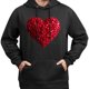 thumbnail image 3 of Sudadera Corazón Rojo con Lentejuelas Elegante Regalo, 3 of 5