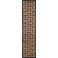 thumbnail image 2 of Wool Basket Weave Rug in Brown (2 ft. 6 in. x 12 ft. Runner), 2 of 4