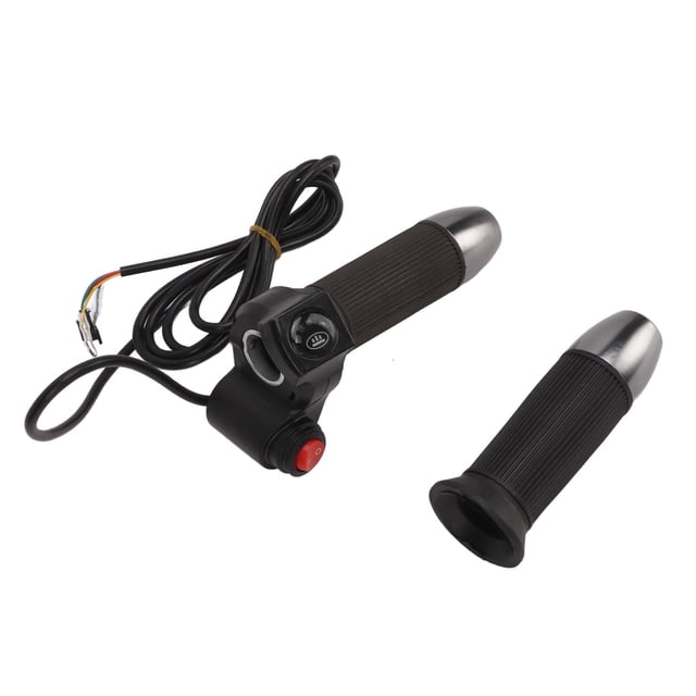 Manillar Con Empuñadura Del Acelerador, Función De Crucero De Alambre De 5 Colores, 48 V, 1 Par De Empuñaduras Del Acelerador Para Scooter Eléctrico Para Bicicleta