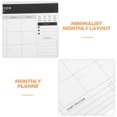 thumbnail image 3 of unbranded De Mensual Sin Fecha Con Hojas De Papel Para Escritura Y Productividad, 3 of 8