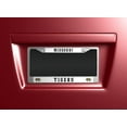 thumbnail image 3 of Missouri-MIZZOU-Tiger's (Set of 2) Chrome Metal License Plate Frames, 3 of 6