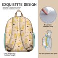 thumbnail image 5 of Adorable Puppy Print Backpack, Lightweight and Stylish Bag for Pet Lovers, Cute Dog Bone School Bag for Everyday Use, 5 of 6