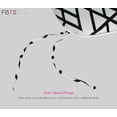thumbnail image 5 of FBTS Prime 16x17 inch All-Weather Black Geometirc Outdoor Seat Pads, Pack of 2, 5 of 7