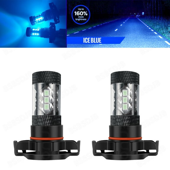 For 2007-2014 Chevy Suburban Tahoe H16 LED Fog Bulbs Kit Daytime Running Light