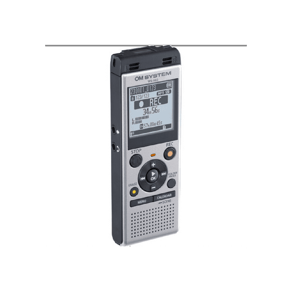 Olympus OM SYSTEM WS-882 Digital Voice Recorder (Silver & Black)