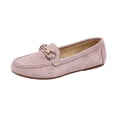 thumbnail image 2 of Willtoo Women Faux Suede Loafers Slip On Soft Comfort Round Toe Moccasin Shoes Spring Fall Casual Flats for Daily Wear, 2 of 6