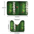 thumbnail image 3 of Yiaed Merry Christmas Print Bathroom Mat Set 2 Pieces Mat Anti-Skid Pad Ultra Soft and Absorbent Bathroom Bath Mat Contour Bath Rugs for Toilet Base, 3 of 6