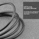 thumbnail image 5 of Cable de impresora USB 2.0 de 6 pies de largo para HP OfficeJet Laserjet Envy; Canon Pixma; Epson Workforce Stylus Expression Inicio Namotu CZDZ-HY7, 5 of 7