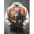 thumbnail image 3 of Sudadera con capucha con estampado de calabaza de Halloween para hombre, sudadera con impresión 3D para deportes al aire libre, sudadera cálida, moda urbana, sudadera con capucha informal de hip hop p, 3 of 5