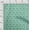 Turquoise Blue, variant on oneOone Organic Cotton Poplin Twill Fabric Damask Ikat Print Fabric By The Yard 42 Inch Wide