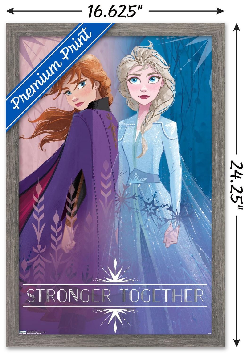 Disney Frozen 2 - Sisters Wall Poster, 22.375" x 34"