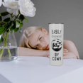 thumbnail image 3 of Cow Print Tumbler with Lid and Straw - Cow skinny tumblers - Stainless Steel Insulated Thermal Cow Print Decor stuff - cow gifts for women，sister birthday gifts from sister-20 oz Tumbler, 3 of 6