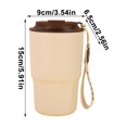 thumbnail image 3 of TIMIFIS Tissue Boxs 316 Stainless Steel Coffee Cup Double Layer Vacuum Insulated Cup Car Mounted with Lifting Rope Convenient Cup Insulated Water Cup Coffee Cup 480Ml Kitchen Gadgets, 3 of 6