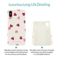 thumbnail image 6 of Emma Bridgewater Slim Cell Phone Case for Apple iPhone X/XS, Designed by VQ - Pink Hearts, 6 of 7