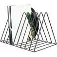 thumbnail image 6 of Vinyl Record CD Magazine Storage Rack Album Display Rack Multifunctional Vertical European Art Collection, 6 of 7