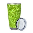thumbnail image 2 of Rateoe Lime green glitter Printed Car Guy Gifts for Men Women Tumbler - 20oz/590ml Double Wall Vacuum Insulated Stainless Steel Travel Tumbler Cups with Lid & Straw-Straw Two-piece Set, 2 of 8