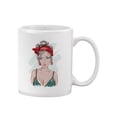 thumbnail image 2 of Girl With Headband Mug - Image by Shutterstock, 2 of 4