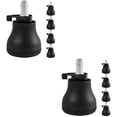 thumbnail image 6 of HOMEMAXS 10 pcs  Chair Wheel Casters Rolling Furniture Wheel Stopper Bed Wheel Stopper for Home, 6 of 8