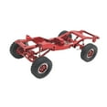 thumbnail image 2 of Mornei 1/12 RC Car Chassis Frame Aluminum with Wheel Tire Spare Parts for LC79 Vehicles red, 2 of 9