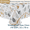 Golden Leaves, variant on ComfiTime Vinyl Tablecloth - 60 x 84 Wipeable Plastic Table Cover, Flannel-Backed, Waterproof, Easy-Clean, Golden Leaves