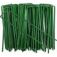 thumbnail image 6 of 10pc Landscape Staples U-Shaped Garden Pins Garden Stakes Staples Heavy Duty Yard Lawn Tent Stakes Securing Pegs For Weed Ba, 6 of 9