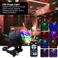 thumbnail image 3 of Luz LED para fiesta lámpara de bola giratoria con batería de botón de 100-240V 150mAh 7 modos de iluminación RGB para decoración de la habitación del hogar ANGGREK Otros, 3 of 8