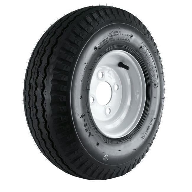 Kenda DM508B-4I Loadstar Trailer Tire and 4-Hole Wheel - Walmart.com