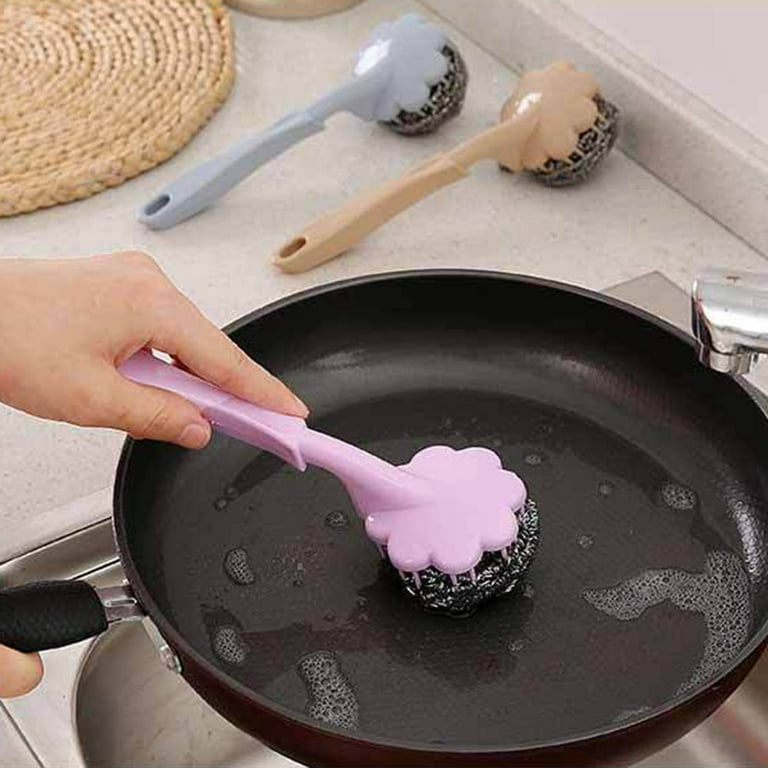 1pc Kitchen Cleaning Brush For Pots And Pans, Kitchen Gadget