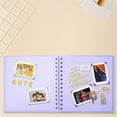 thumbnail image 2 of MOQIN Scrapbook, 8 x 8 Inches Scrapbook Albums With 80 Pages, DIY Memory Scrap Book For Wedding, Anniversary, Birthday, Travel, Friends, Baby, 2 of 7