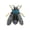 Blue, variant on Black Insect Brooch Pin Bee Rhinestone Brooches For Women Vintage Jewelry-black