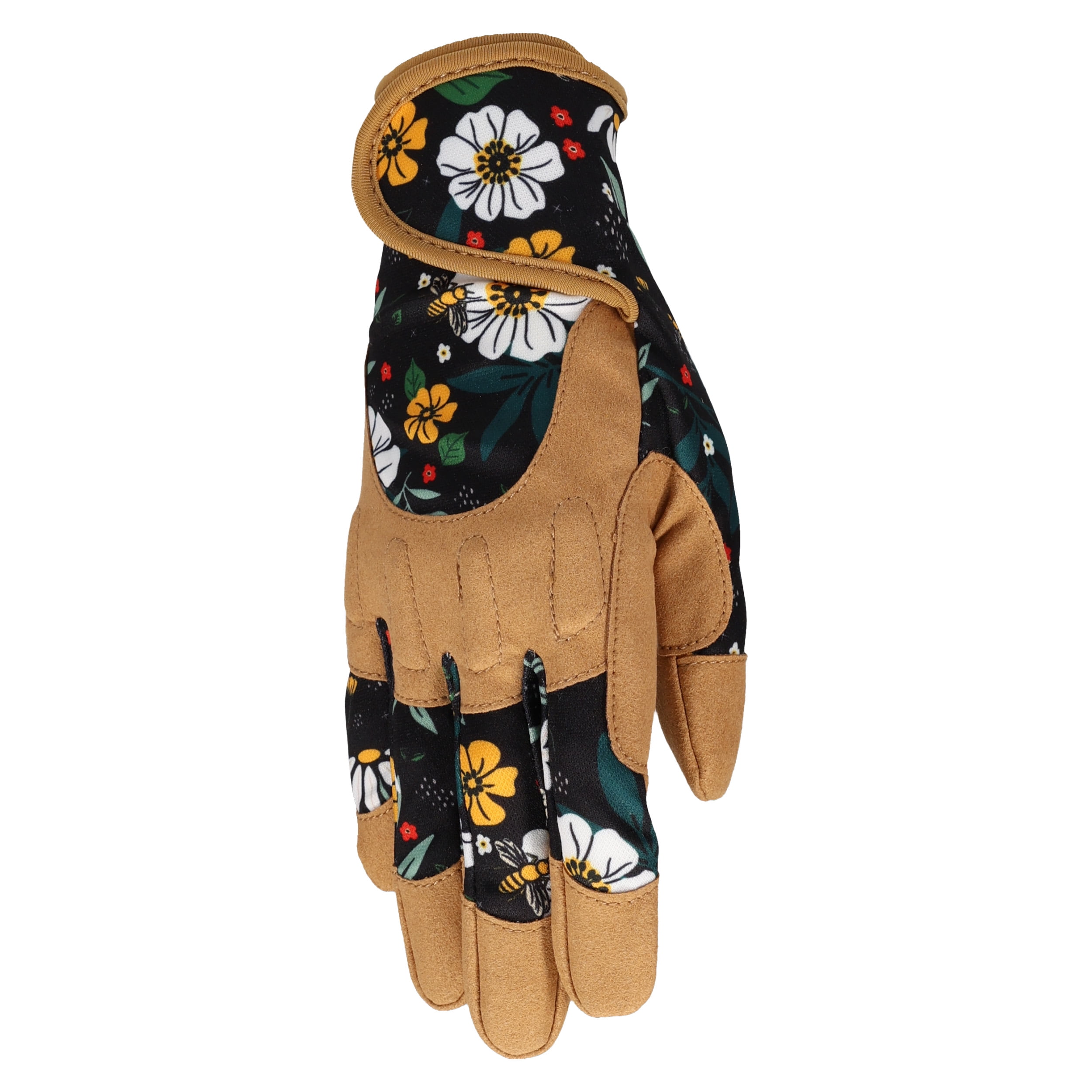 Expert Gardener Floral Synthetic Leather Glove Size Small, 1 Pair