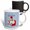 Multicolor, variant on 3drose, Cool Dude Santa Dj Christmas Party Track Remix, 11oz Two-tone Black Mug