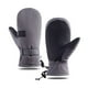 thumbnail image 1 of Qarigey 1 par de guantes antideslizantes de esquí gruesos de invierno, guantes portátiles a prueba de viento, manoplas cálidas para calentar guantes y mitones Gris L, 1 of 6