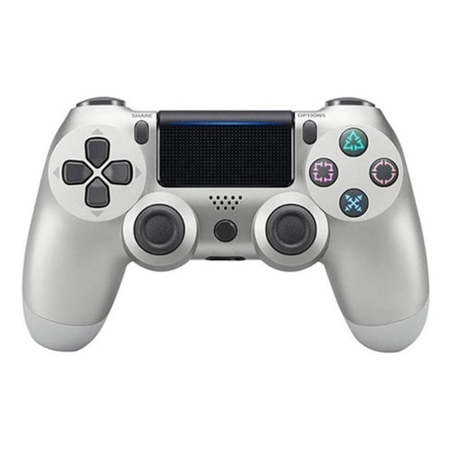 Control Genérico Compatible PS4 Slim/PRO Inalámbrico Plata Genérica Control Genérico PS4 Slim/PRO/PC
